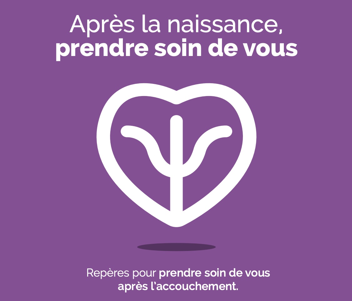 Flyer Après la naissance, prendre soin de vous